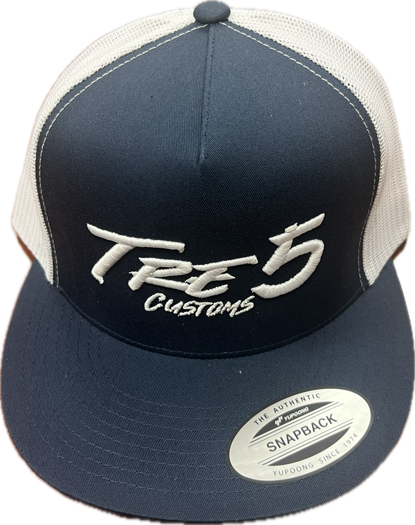 Tre 5 navy mesh snap back
