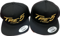 Tre 5 gold logo snap back