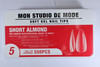 Mon Studio de Mode Gel X tip box - Short Almond (5)  550pcs