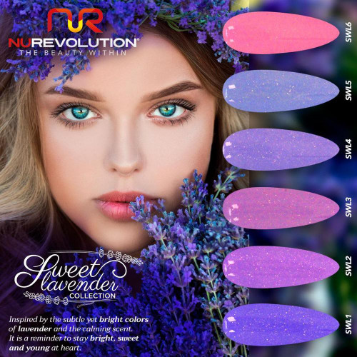 NuRevolution Sweet Lavender Collection - 6pcs
