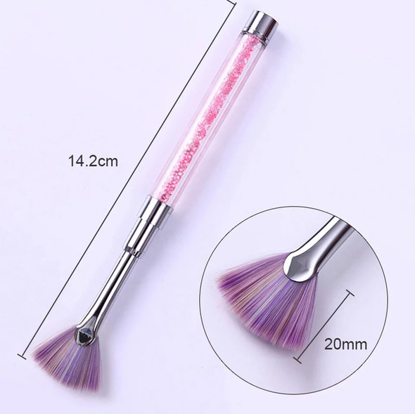Ombre brush for nail art