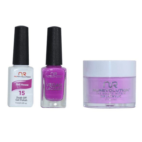 Gel + Lacquer 15 Doll House
