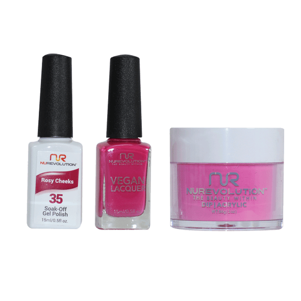 Gel + Lacquer 35 Rosy Cheeks