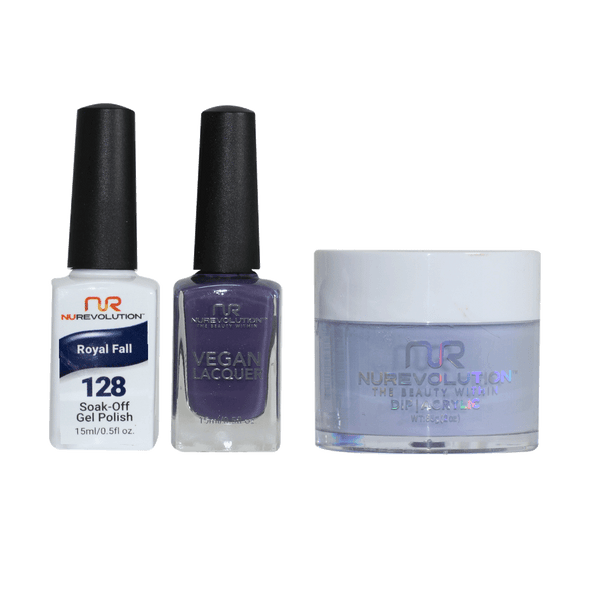 Gel + Lacquer 128 Royal Fall