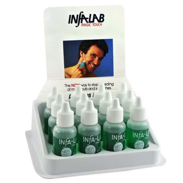 Infa-Lab Magic Touch Liquid Styptic Nails Stop Bleeding Skin (0.5 oz)