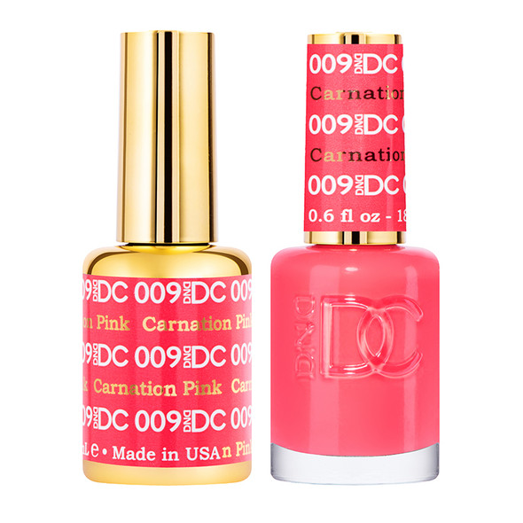 DND DC Gel + Lacquer Carnation Pink #009