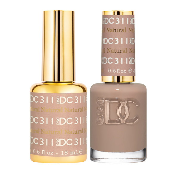 DND DC Gel + Lacquer Natural #311