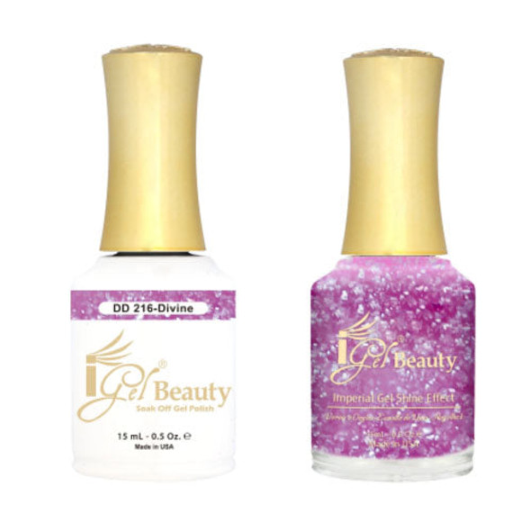iGel Gel & Polish Duo, DD216 - Divine iGel Gel & Polish Duo, DD216 - Divine