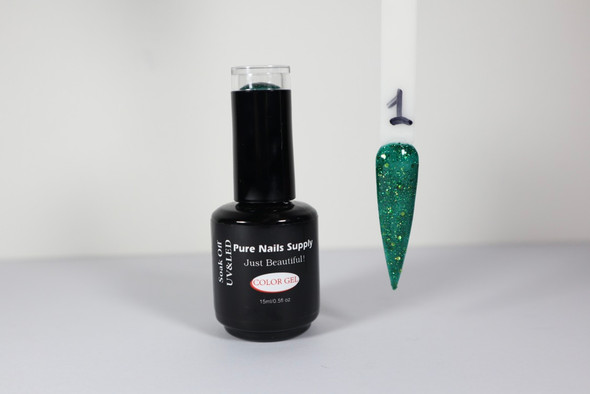 Pure Nails Glitters Christmas - color #01