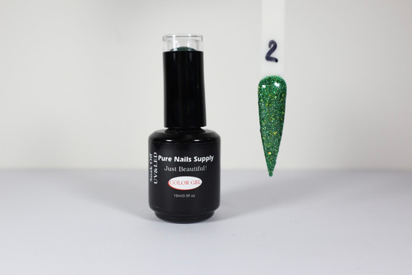 Pure Nails Glitters Christmas - color #02