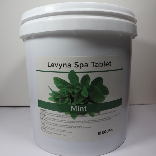 Levyna Spa Salt Tablets (Mint) - 10,000 tablets