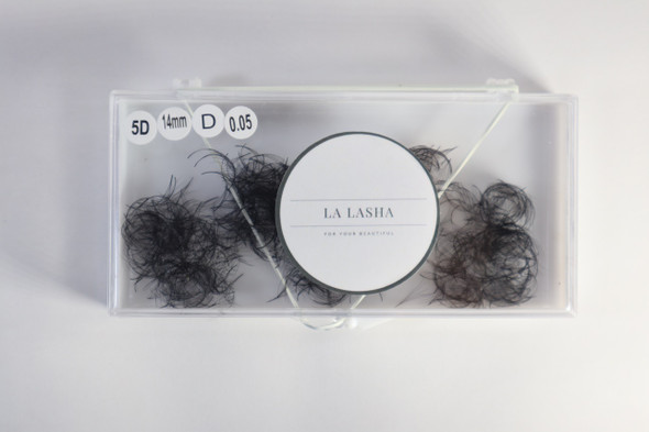 La Lasha 5D 0.05 Premade Fan - 14mm