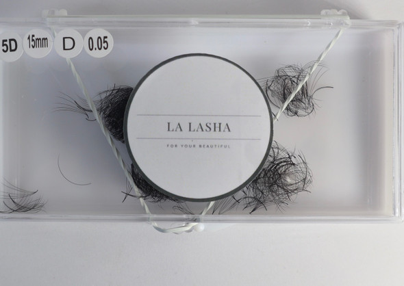 La Lasha 5D 0.05 Premade Fan - 15mm