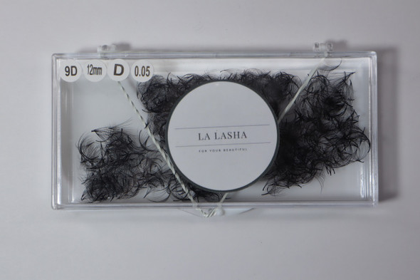 La Lasha 9D 0.05 Premade Fan - 12mm