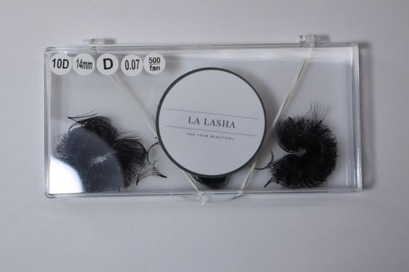 La Lasha 10D 0.07 Premade Fan - 14mm