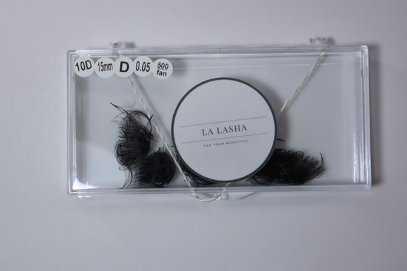 La Lasha 10D 0.05 Premade Fan - 15mm