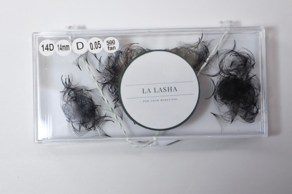 La Lasha 14D 0.05 Premade Fan - 14mm