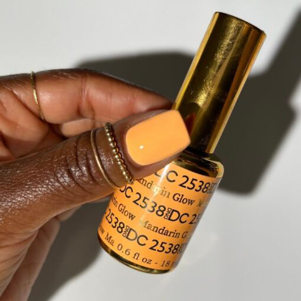 DND DC Gel + Lacquer Mandarin Glow #2538