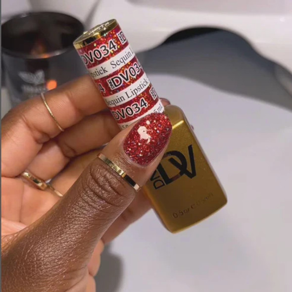 DND Sequin Lipstick DIVA #034