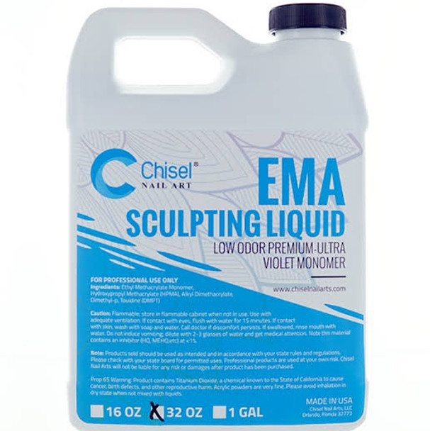 Chisel Acrylic Sculpting Liquid 32oz (EMA)