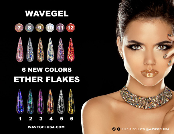 Wavegel Ether Flake Collection
