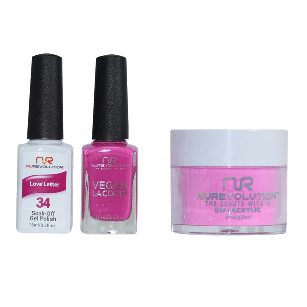 Gel + Lacquer 34 Love Letter