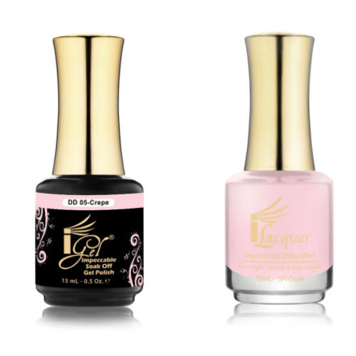 iGel Gel & Polish Duo, DD005 - Crepe