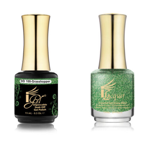 iGel Gel & Polish Duo, DD100 - Grasshopper