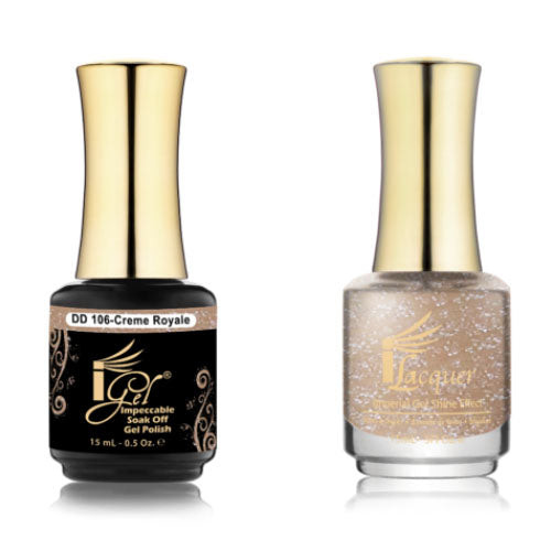 iGel Gel & Polish Duo, DD106 - Creme Royale
