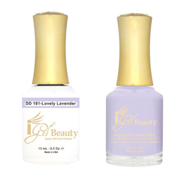 iGel Gel & Polish Duo, DD181 - Lovely Lavendar