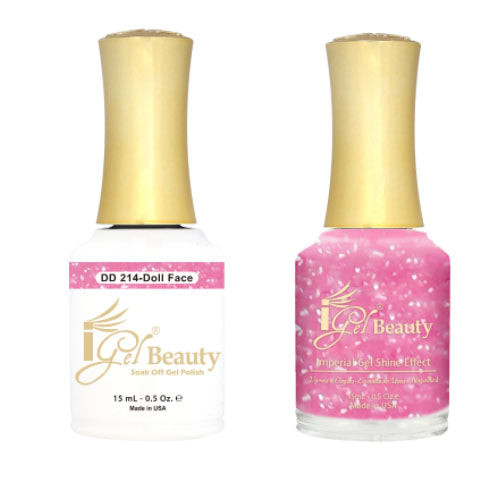 iGel Gel & Polish Duo, DD214 - Doll Face