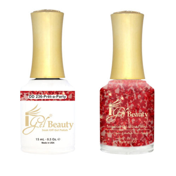 iGel Gel & Polish Duo, DD236 - Pret-a-party
