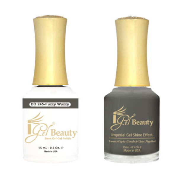 iGel Gel & Polish Duo, DD245 - Fuzzy Wuzzy