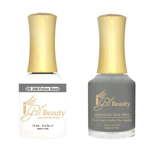 iGel Gel & Polish Duo, DD246 - Feline Good