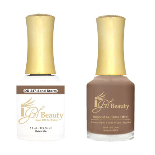 iGel Gel & Polish Duo, DD247 - Sand Storm
