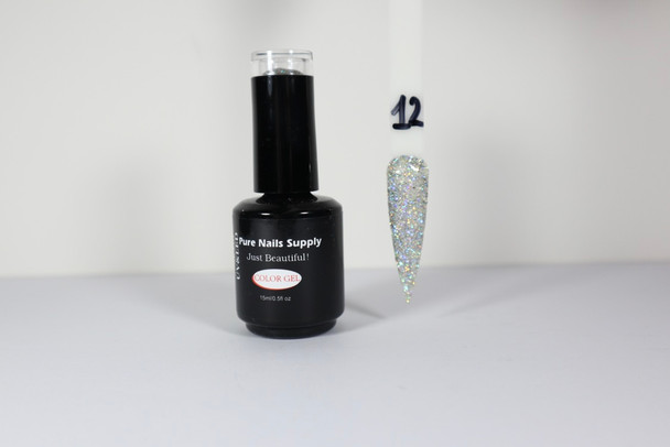 Pure Nails Glitters Christmas - color #12