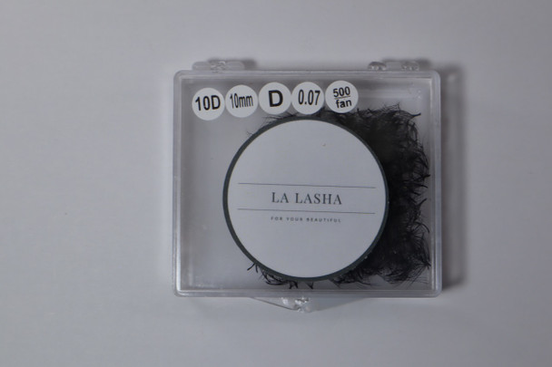 La Lasha 10D 0.07 Premade Fan - 10mm