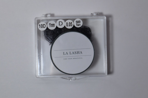La Lasha 10D 0.05 Premade Fan - 11mm