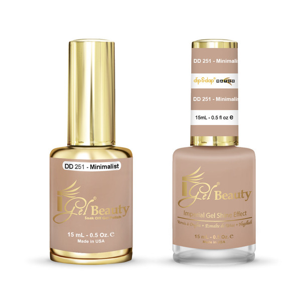 iGel Gel & Polish Duo, DD251 Minimalist