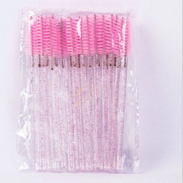 Crystal Shiny Disposable Mascara Wand Eyelash Brush (pack of 50pcs)