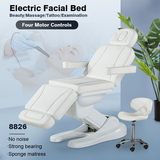 4-motor Premium Beauty Bed 8826