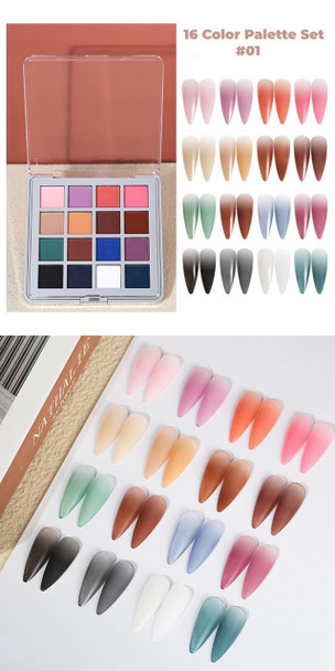 Mon Studio de Mode - Ombre Powder Collection 1 - 16 colors