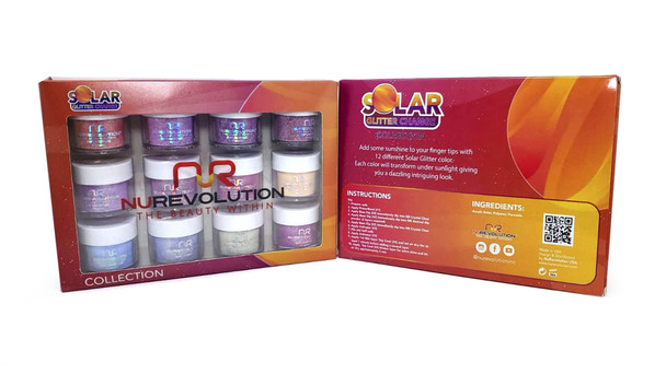 NuRevolution Solar Glitter 12pcs