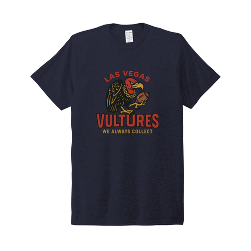 Las Vegas Vultures tee shirt  - navy