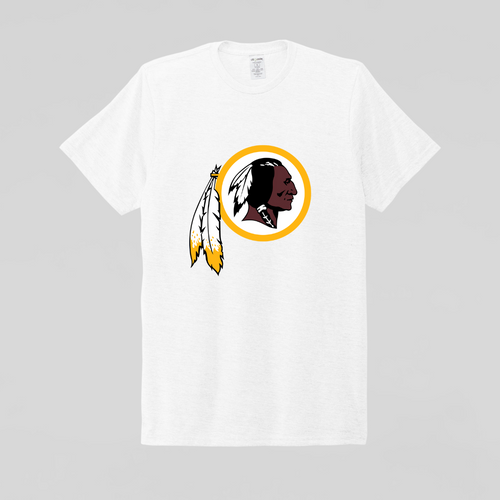 Washington Legacy Logo Football Tee - white