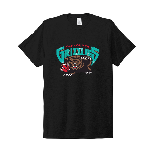 Vancouver Grizzlies Throwback Tee - black