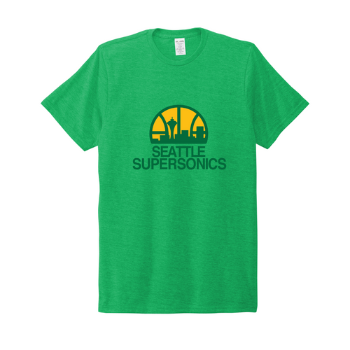 Seattle Supersonics 1975-1995 logo tee - green