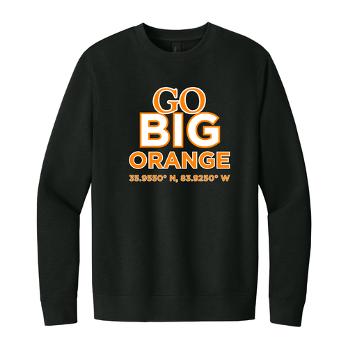 Go Big Orange Univ of TN Stadium Coordinates sweatshirt - black