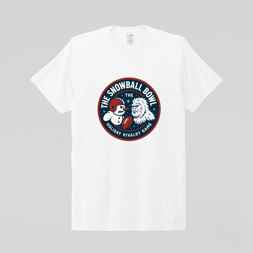 The snowball bowl tee - white
