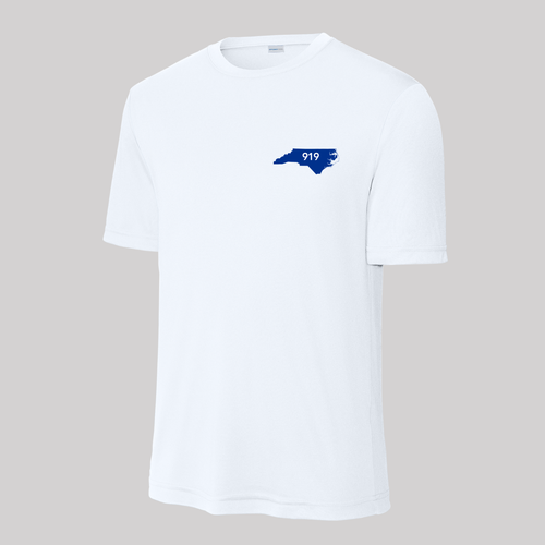 The Duke 919 Performance Tee - in white
